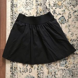 Express black A-line circle skirt M EUC